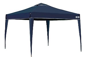 Tenda Gazebo X - Flex Oxford Azul Camping Acampamento Praia