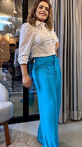 Calça Alfaiataria Wide Leg Fórum