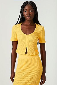Blusa Canelada CLC Colcci