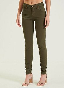 Calça Sarja Marisa Skinny FORUM – Verde Tarmac