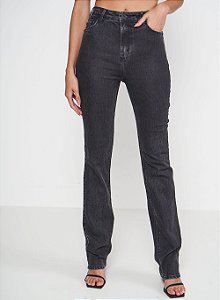 Calça Jeans Reta Alta  CLC