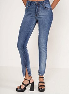 Calça Jeans Skinny Média CLC