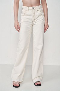Calça Sarja Wide Leg CLC