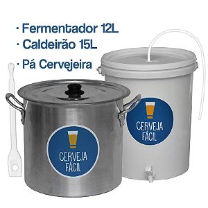 Kit Equipamentos Cerveja Fácil – BIAB 10L BASIC - (LEIA A DESCRIÇÃO)