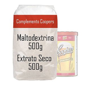 Kit Complemento Coopers - DME + Maltodextrina (500g de cada)