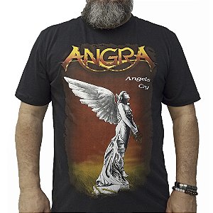 Camiseta Angra Holy Land - Véio do Rock