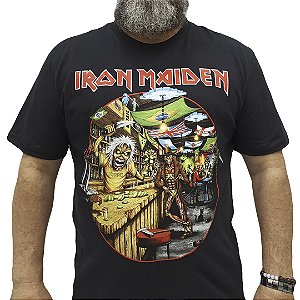 Camiseta Iron Maiden Brazil