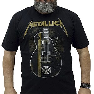 Camiseta Metallica Guitarra