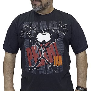 Camiseta Pearl Jam Stickman Preto