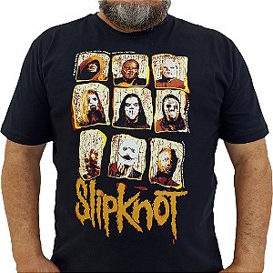 Camiseta Slipknot Modelo 9 Fotos
