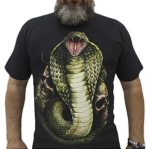Camiseta Cobra Caveiras
