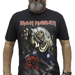 Camiseta Iron Maiden Number Of The Beast