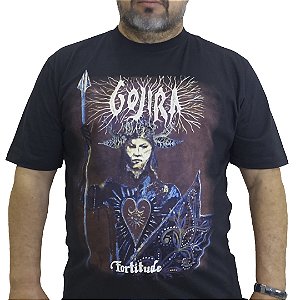 Camiseta Plus Size Gojira Fortitude