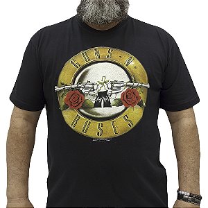 Camiseta Plus Size Guns N' Roses