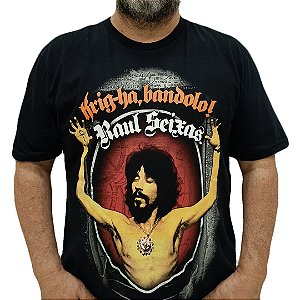 Camiseta Plus Size Raul Seixas Krig-ha, Bandolo!