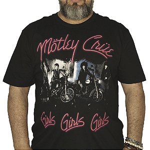 Camiseta Motley Crue Girls Girls Girls