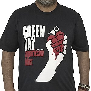 Camiseta Green Day American Idiot OF219