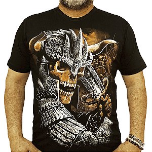 Camiseta Caveira Viking