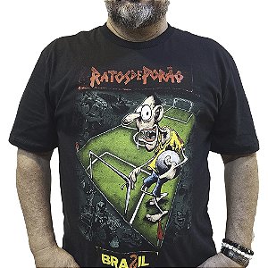 Camiseta Ratos de Porão Brasil