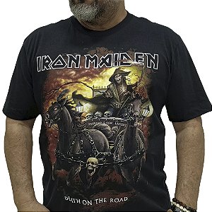 Camiseta Iron Maiden Death On The Road