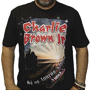 Camiseta Charlie Brown Só os Loucos Sabem