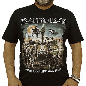Camiseta Iron Maiden A Matter Of Life And Death
