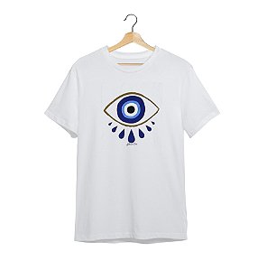 Camiseta Branca Olho Grego - SEM TROCA