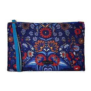 Clutch Xadrex- bolsinha de mão estampada