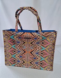 Bolsa Alice Tote Bag com ziper e alça fofinha