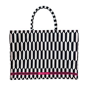 Bolsa Alice - Tote Bag com alça fofinha e ziper