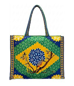Bolsa Alice - Tote Bag com ZIPER e alça fofinha