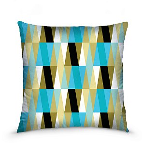 Capa de almofada estampada 45x45cm