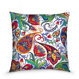 Capa de almofada estampada 45x45cm