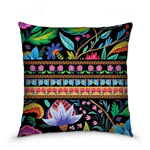 Capa de almofada estampada 45x45cm