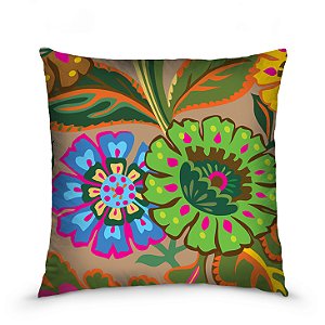 Capa de almofada estampada 45x45cm
