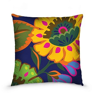 Capa de almofada estampada 45x45cm