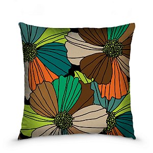 Capa de almofada estampada 45x45cm