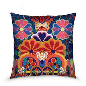 Capa de almofada estampada 45x45cm