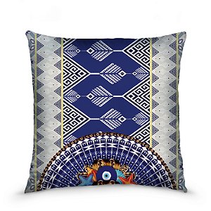 Capa de almofada estampada 45x45cm