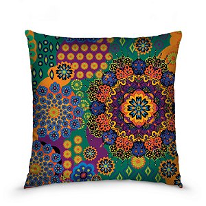 Capa de almofada estampada 45x45cm