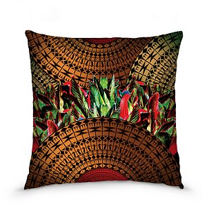 Capa de almofada estampada 45x45cm