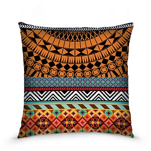 Capa de almofada estampada 45x45cm