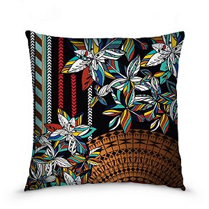 Capa de almofada estampada 45x45cm