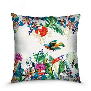 Capa de almofada estampada 45x45cm