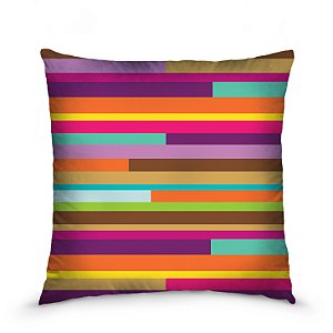 Capa de almofada estampada 45x45cm