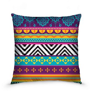 Capa de almofada estampada 45x45cm