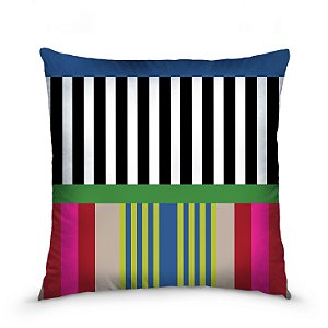 Capa de almofada estampada 45x45cm