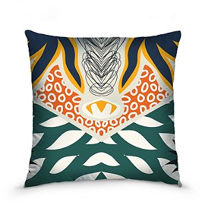 Capa de almofada estampada 45x45cm