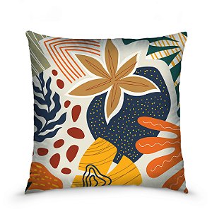 Capa de almofada estampada 45x45cm