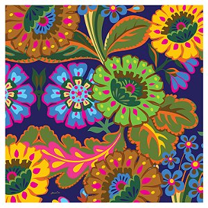 LENÇO QUADRADO EM CREPE 90 x 90 cm